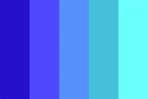 Aquamarine Nights Color Palette Color Palette Aqua Color Palette
