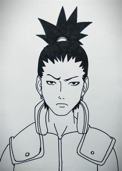 I Drew Shikamaru Naruto