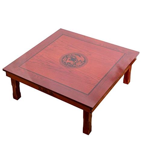 Buy Zqalove Square 80x80cm Korean Floor Table Folding Legs Luxury