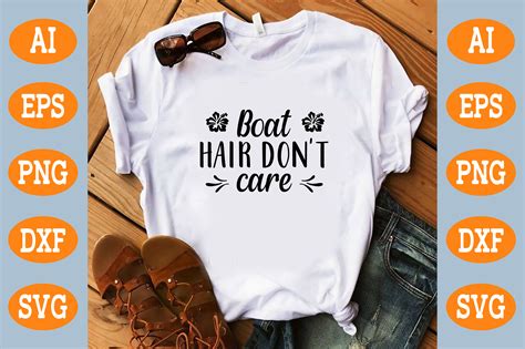 Boat Hair Dont Care Svg Graphic By Design Art Creative Fabrica