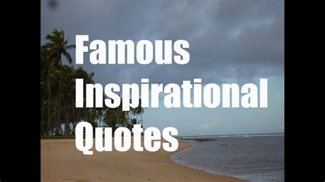 Top 5 Inspirational Quotes Youtube