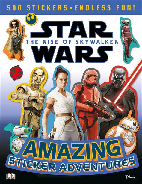 Star Wars The Rise Of Skywalker Amazing Sticker Adventures Jedi