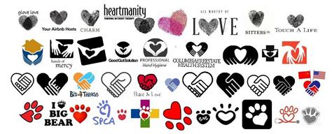 You can download in.ai,.eps,.cdr,.svg,.png formats. Emblemetric on the history of heart-shaped logo design.