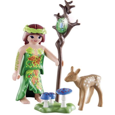 Playmobil Special Plus 70059 Fairy With Deer In White Toyco