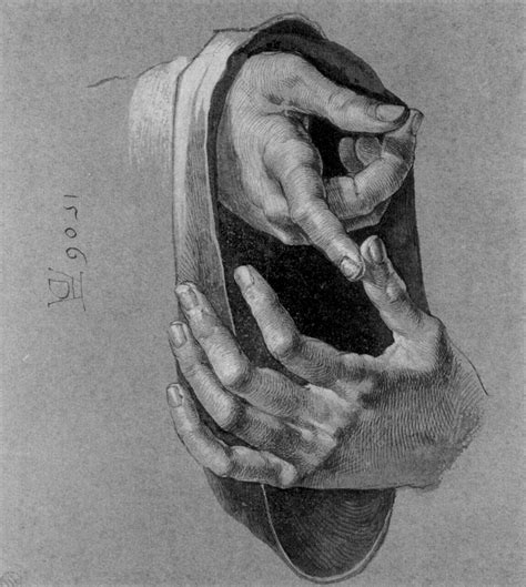 Study Of Hands Albrecht Durer Encyclopedia Of Visual Arts