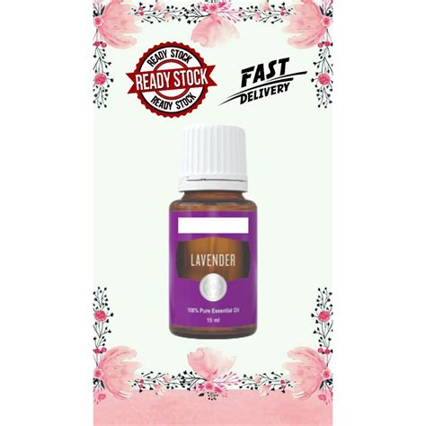 Young Living Yl Lavender 15ml Essential Oil Shopee Singapore