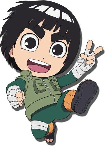 Pin En Rock Lee Chibi