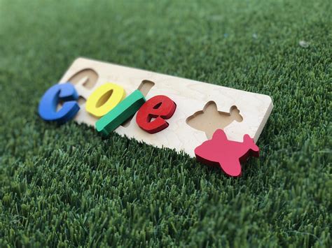 Please leave name spelling and color choices in the personalization box. Road kids, Name puzzle, Child rearing