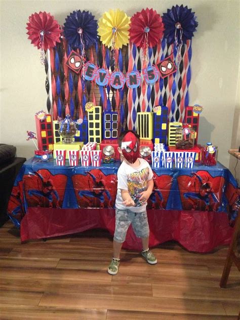 Party centre sells all party supplies online at mypartycentre.com. Spiderman Birthday Party Ideas | Spiderman birthday party ...