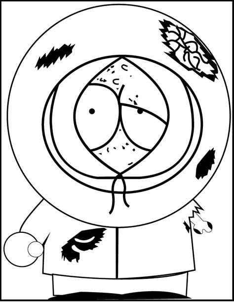 Kenny Mccormick Coloring Pages Coloring Pages