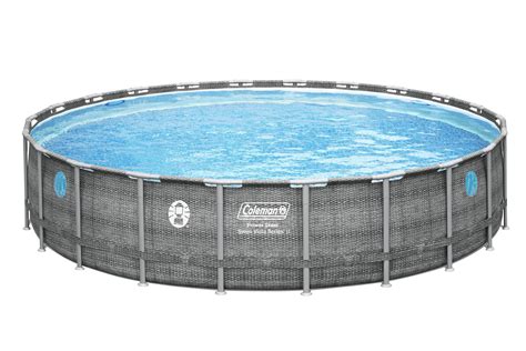 Coleman 22 X 52 Power Steel Swim Vista Series Ii Swimming Pool Set