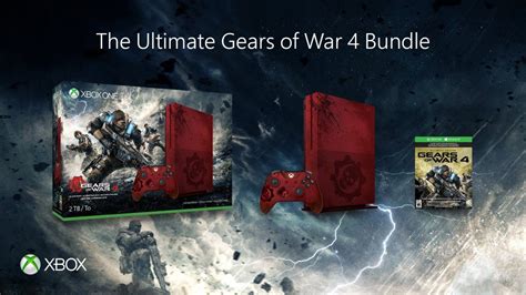 Gears Of War 4 Xbox One S Bundle Revealed Beyond