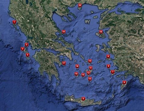 Best Greek Islands Map Photos List Of Greek Islands Skiathos Kefalonia Zakynthos List