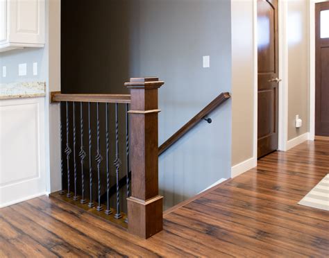 Stair System Gallery Minnesota Bayer Built Woodworks