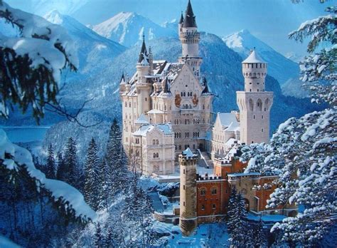 Neuschwanstein Castle Bavaria Germany The Original Inspiration For