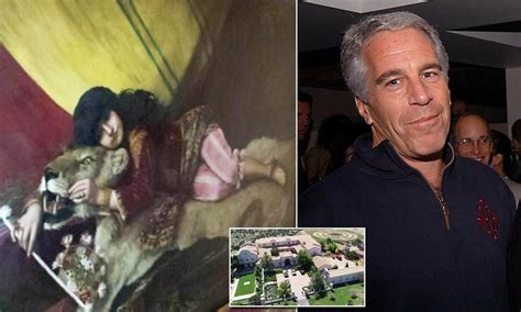 Jeffrey Epstein S House Look At These Hella Disturbing Paintings Film Daily