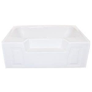 We are working diligently to add all of our available products to our website. American Bath 60" x 42" White Standard Gauge ABS Garden ...