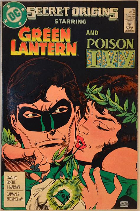Secret Origins Green Lantern Si Poison Ivy