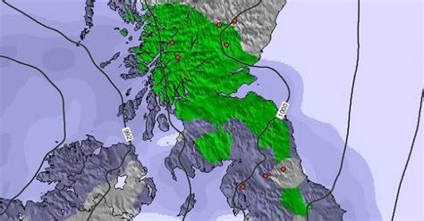 Uk Snow Map Shows Exactly Where Latest Weather Blizzard Will Strike