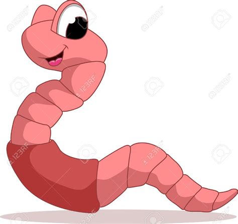 Earthworm Stock Vector Illustration And Royalty Free Earthworm Clipart