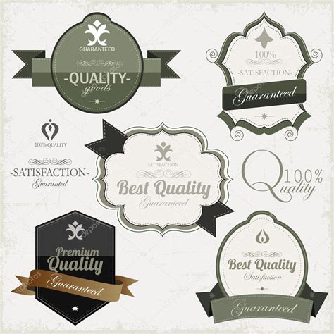 Premium Quality Labels Stock Vector Image By ©rekaa 14004898