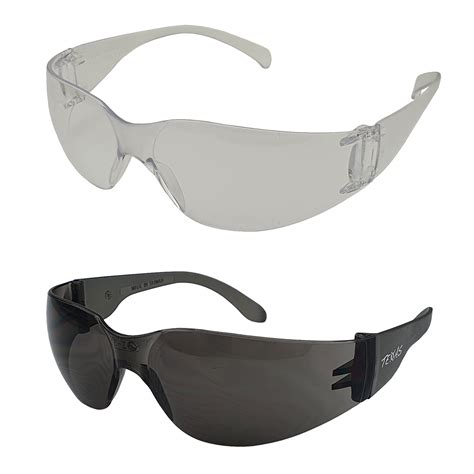 6x clear and 6x smoke safety glasses lens eye protection protective eyewear sga ebay