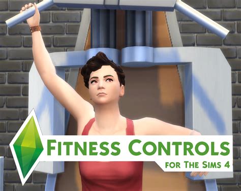 Mod The Sims Fitness Controls With Expanded Fitness Limits Sims 4