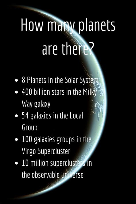 The solar system is the sun and all the objects that orbit around it. How many planets are there? (solar system, galaxy ...