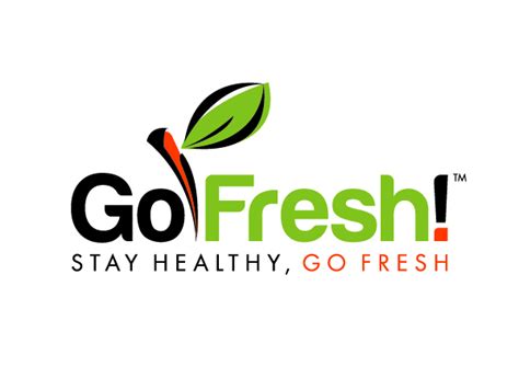 Modern Playful It Company Logo Design For Go Fresh Stay Healthy Go