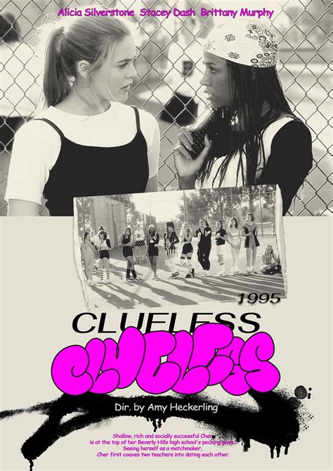 Clueless Movie Poster Design In Graphic Design Fun Movie