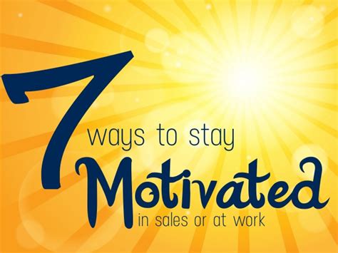 7 Best Ways O Feel Motivated At Work Nj News Day