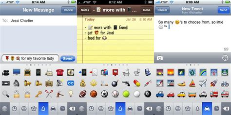 How To Enable Emoji Icons On Iphones Via Cheap App Ars Technica