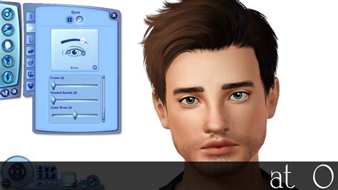 My Sims 3 Blog Outer Brow Slider By Brnt Waffles