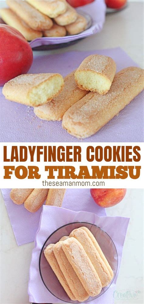 My mom used to make lady fingers when i was little. The spongy, airy but crisp ladyfinger cookies are what ...