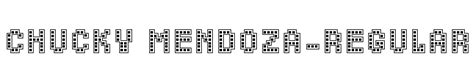 Download Chucky Mendoza Regular Font For Free