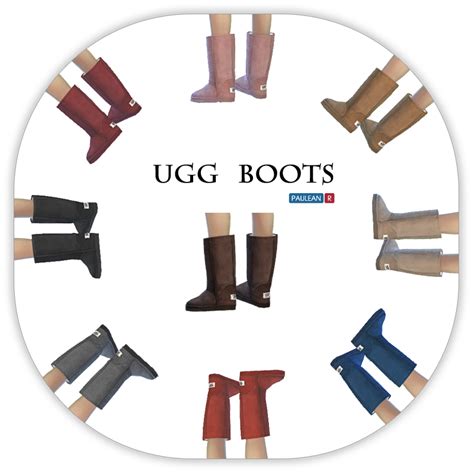 Sims 4 Ugg Boots Ugg 雪靴 Ugg Boots Sims Sims 4