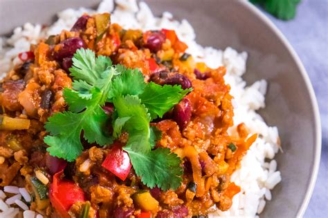 A Healthy Vegan Chilli Con Carne Packed With Veggies