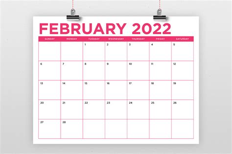 4 Month Printable Calendar 2022 Printable Word Searches
