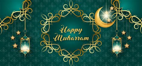 Background Latar Belakang Islam Untuk Muharram Ramadhan Dengan Ornamen