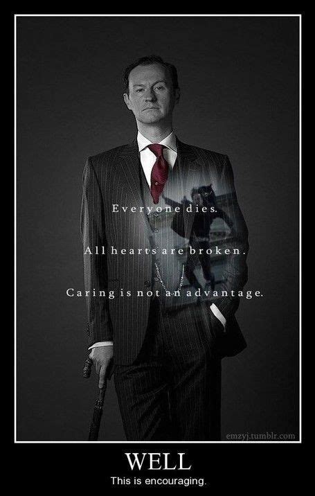 Dangerous on both ends and crafty in the middle'. How Depressing | Sherlock quotes, Mycroft holmes, Sherlock