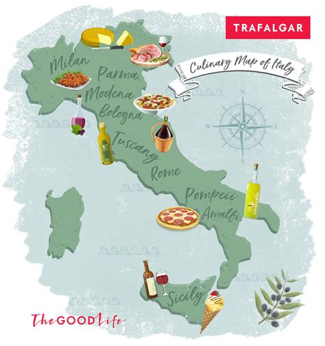 Culinary Adventure An Italian Food Map The Real Word Blog