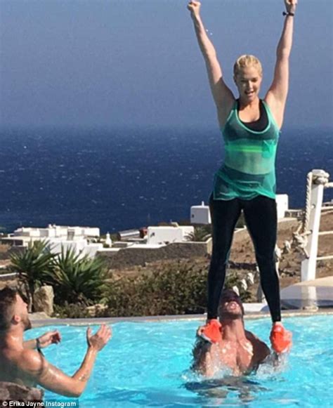 Erika Jayne And Kyle Richards Smoulder In Swimsuits On Visit To Mykonos