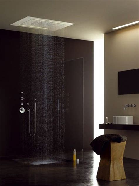 16 Photos of the Creative Design Ideas for Rain Showers Bathrooms