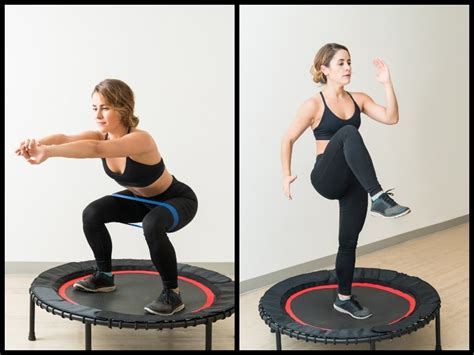 How To Work Out On A Trampoline Enter Mothering