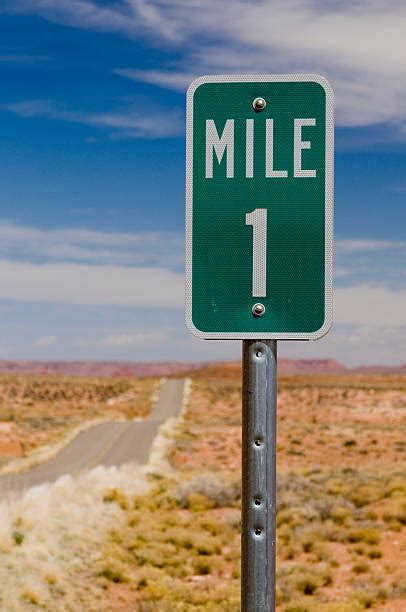 Mile Marker Pictures Images And Stock Photos Istock