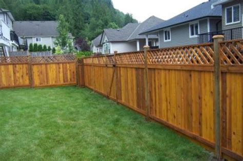 If you want a natural, wooden look, there are several options. BC's Fraser Valley Fencing Contractor, A & G Fencing