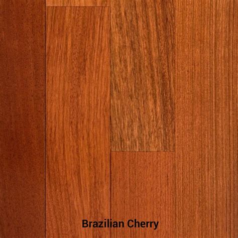 Brazilian Cherry Clear Prefinished Solid Wood Flooring 5 X 34 Samples