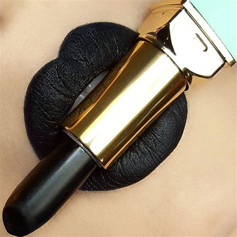 Black Out Matte Black Lipstick By Micki Song Cosmetics Is The Perfect