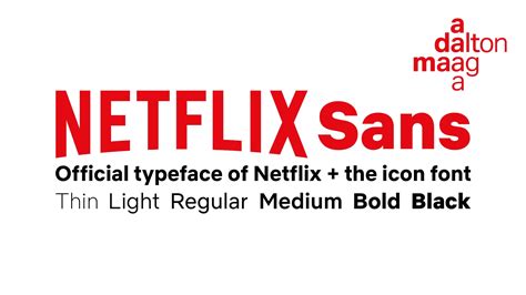 Netflix Font For Free Amelared