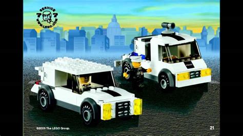 Lego 7245 Prisoner Transport City Police Instruction Booklet Youtube